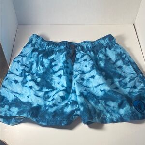 Mens body glove Y2K. Swim trunk size 34. Tie die shorts